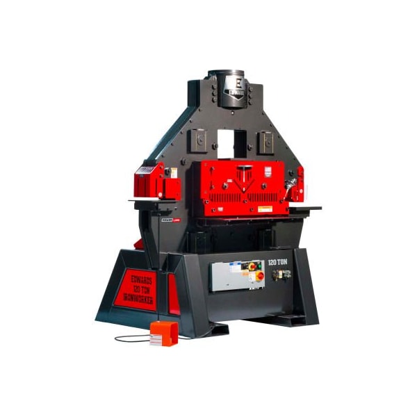 Edwards Mfg Co. 120 Ton Ironworker - 3 Phase, 230V w/ Hydraulic Accessory Pack - Edwards IW120-3P230-AC900 - main